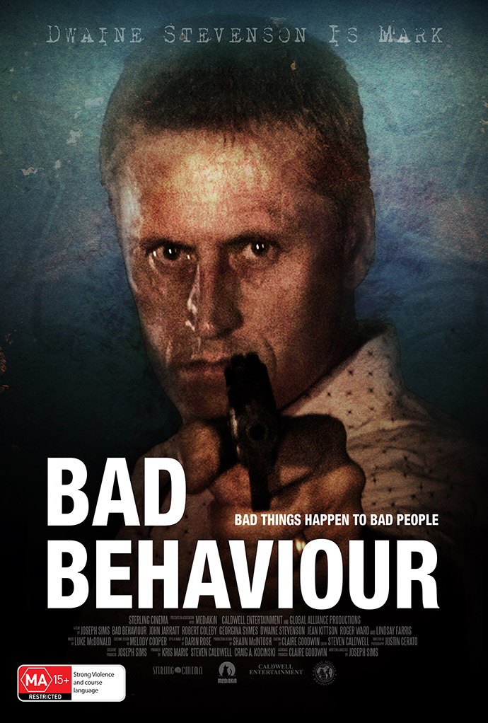 Dwaine Stevenson as Mark in Joseph Sim's Bad Behaviour