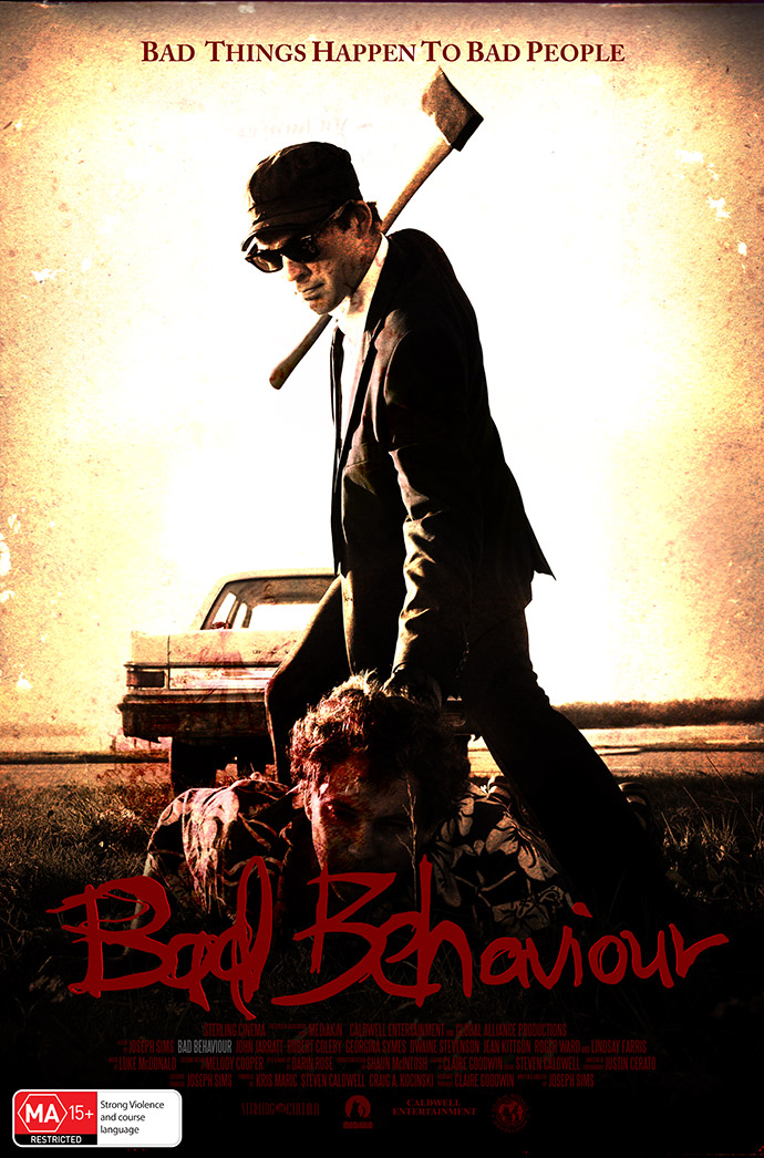 First concept art for Bad Behaviour  theatrical Film poster