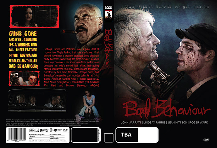Sample DVD wraparound cover art