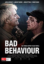 John Jarratt Vs Lindsay Farris Bad Behavior Poster