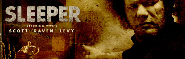 banner art for Sleeper staring WWE's Raven