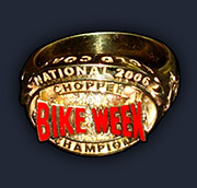 Australian Bike Week 2006 championship ring