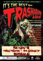 Poster art for Best of Trasharama 2011 film festival 