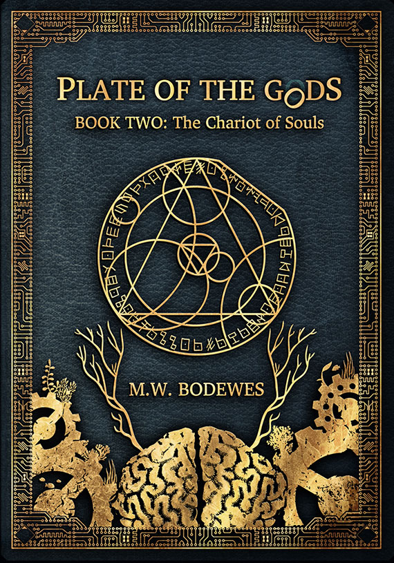 Cover art for The Chariot of Souls, the second E-novel in M.W Bodewes' Plate of the Gods Trilogy