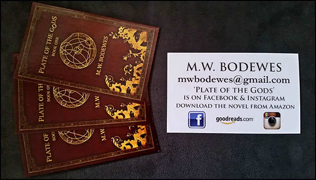 Business cards for Plate of the gods