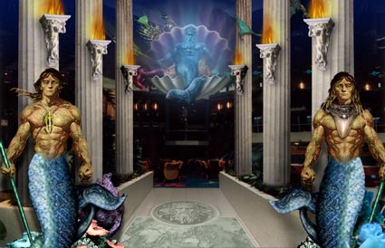 Poseidon's throne room