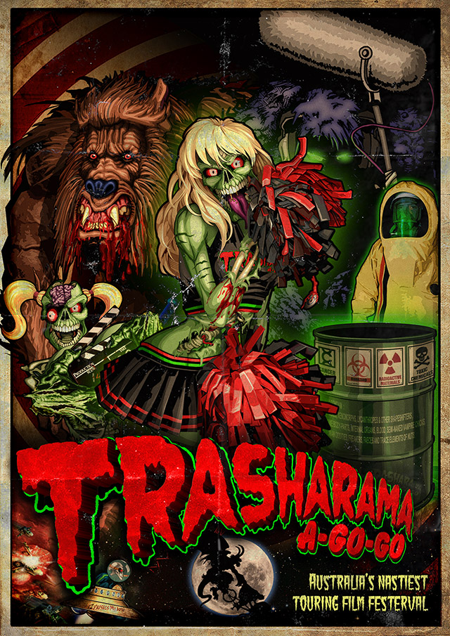 Latest Promotional poster for www.trasharama.com