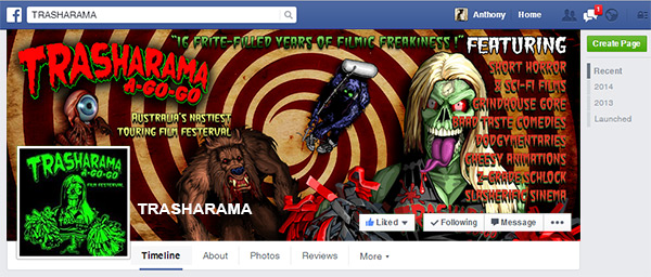 Trasharama agogo facebook banner