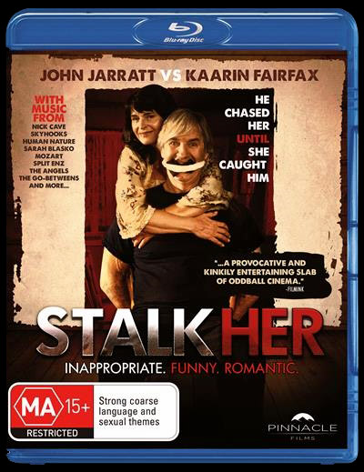 Cover art for the Australian Release of John Jarratt's directorial debut: Stalkher 